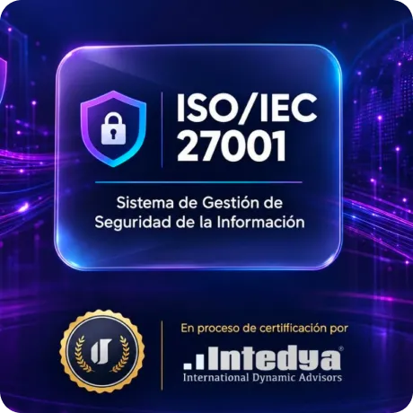 Sello ISO/IEC 27001 — Sistema de Gestión de Seguridad de la Información
